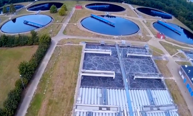 Complete renovation of a wastewater treatment plant
